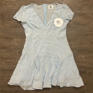 Princess polly baby blue dress